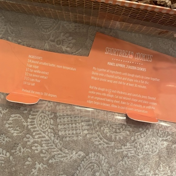 Brand New Hallmark Cookie Press Set of 3 Shortbread Recipe Thank You Love You - Picture 5 of 11